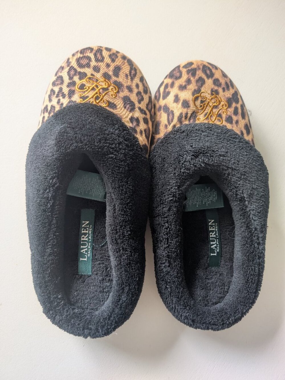 LAUREN Ralph Lauren Cotton  Slippers - Size Small